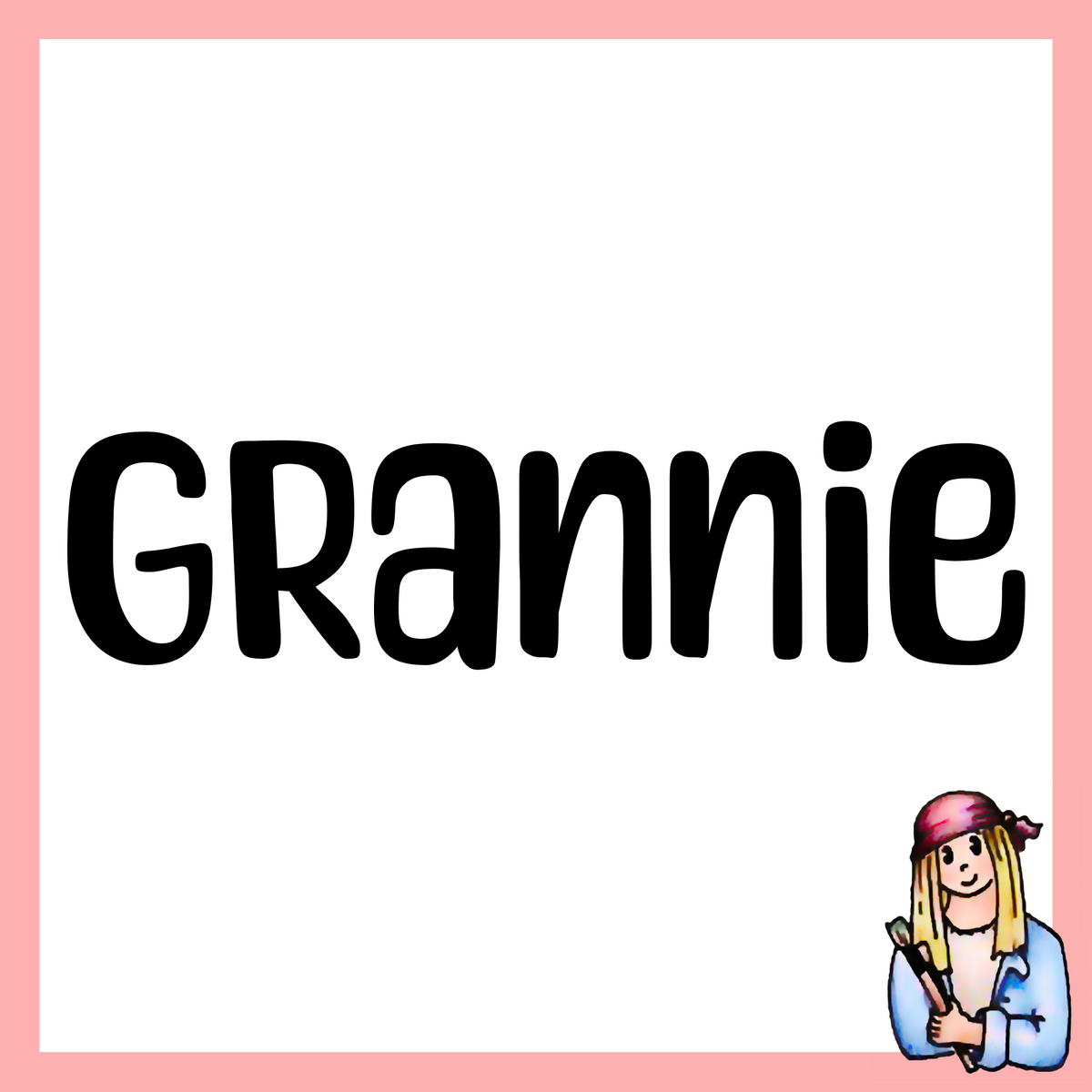 Grannie - Vintage Style Signs for Grandma