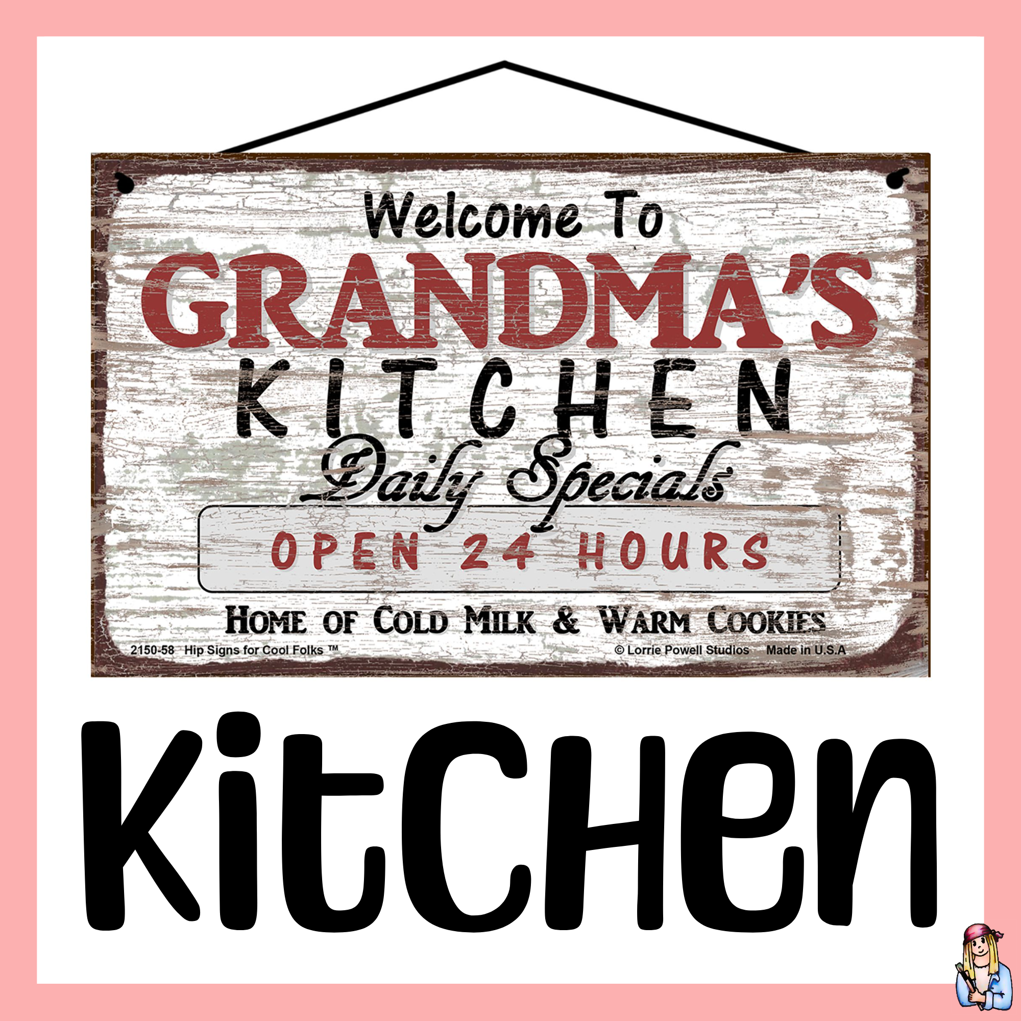 Kitchen Grandmother – Hip Signs For Cool Folks
