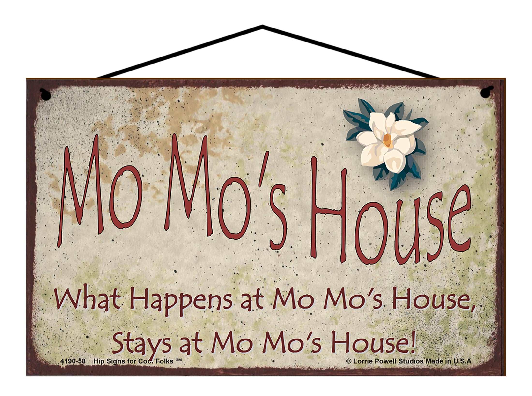 Mo Mo Magnolia Sign - Mo Mo's House What Happens at Mo Mo's House, Sta ...