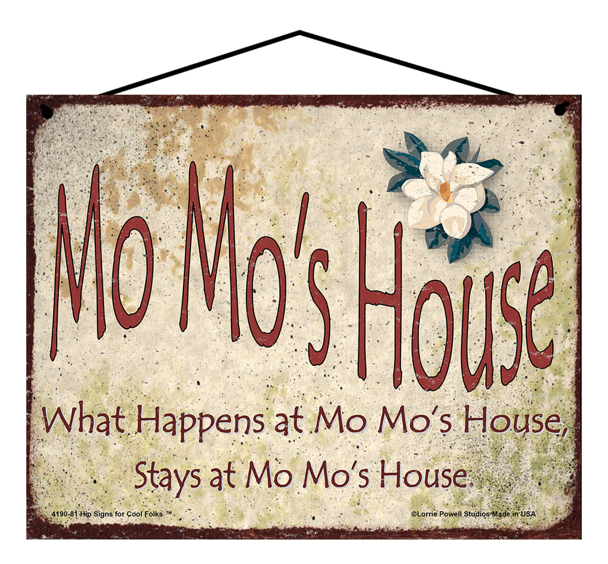 Mo Mo Magnolia Sign - Mo Mo's House What Happens at Mo Mo's House, Sta ...