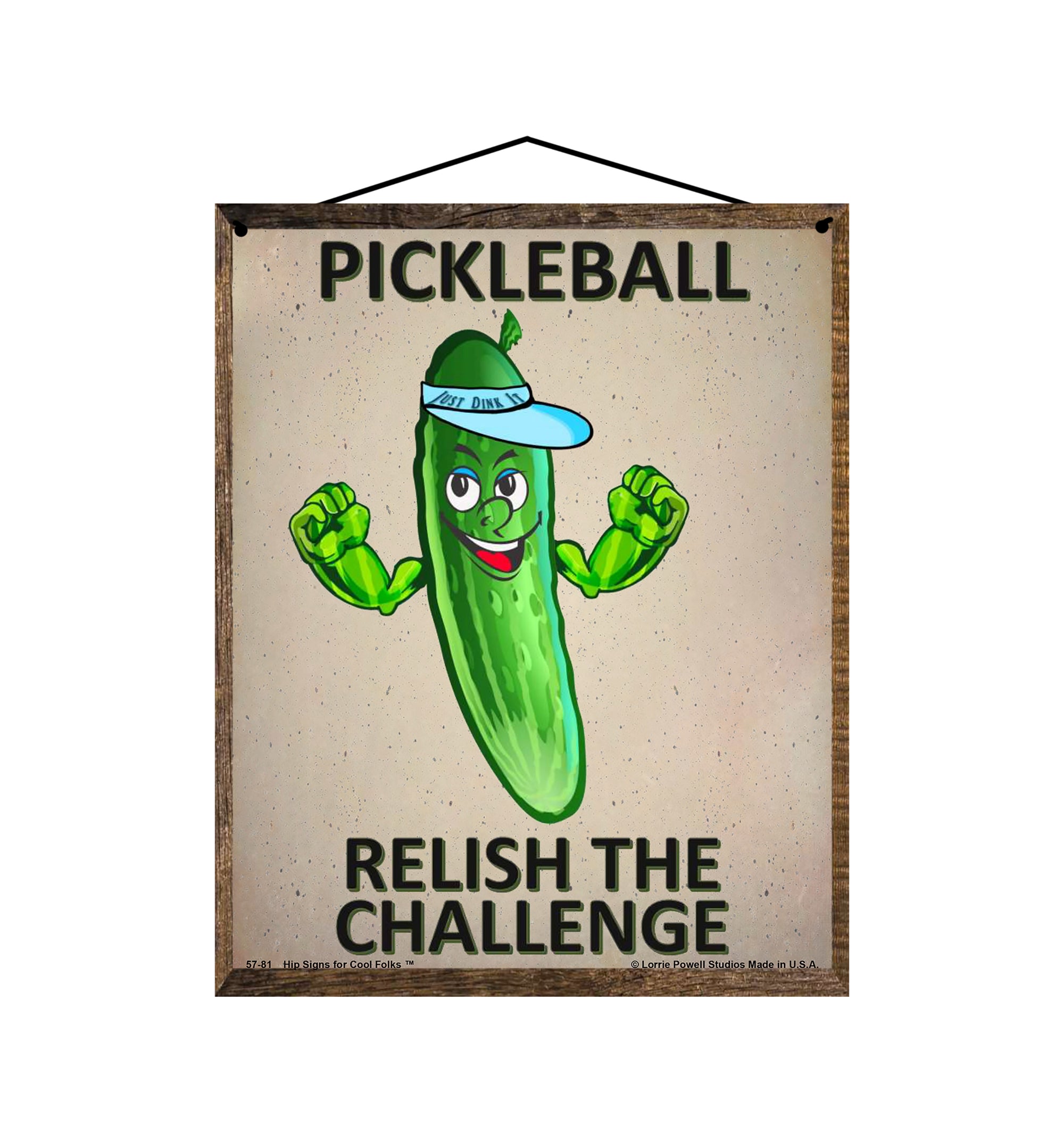 Fast Signs Pickleball Racket Pickleball Signs – Hip Signs For Cool Folks